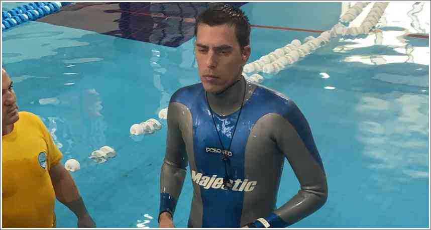 Branko Petrović je danas osvojio prvo mesto i zlatnu medalju  za Srbiju na Prvenstvu Evrope u ronjenju na dah u Istanbulu sa vremenom 9:07.26.