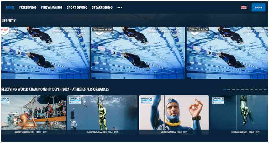 2025 CMAS World Championship Freediving Indoor - PRENOS