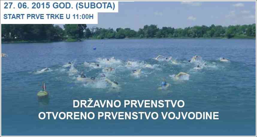 Trinaesti plivački Vidovdanski maraton sa perajima - 27.06.2015