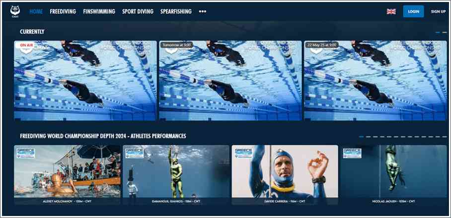 2025 CMAS World Championship Freediving Indoor - PRENOS