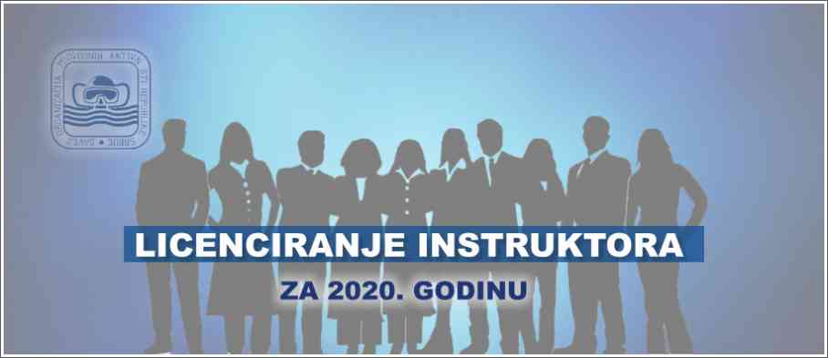 Licenciranje instruktora za 2020. godinu Licenciranje instruktora za 2020. godinu