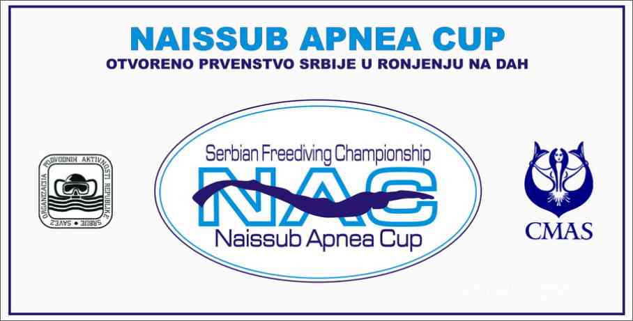 NAISSUB APNEA CUP 2016 - otvoreno prvenstvo Srbije 02. - 03. aprila