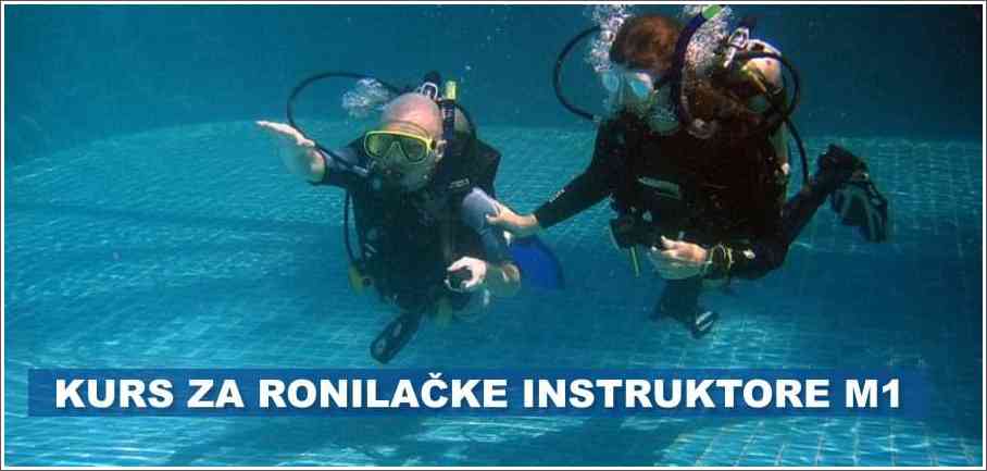 Kurs za ronilačke instruktore M1 Kurs za ronilačke instruktore M1