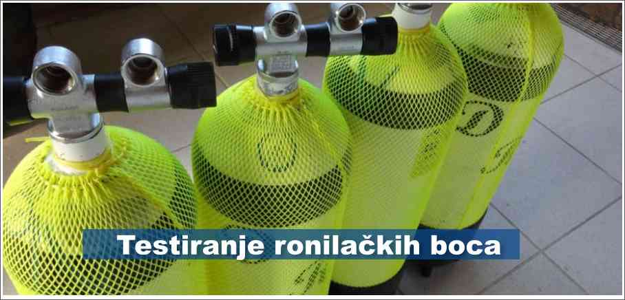 Testiranje ronilačkih boca