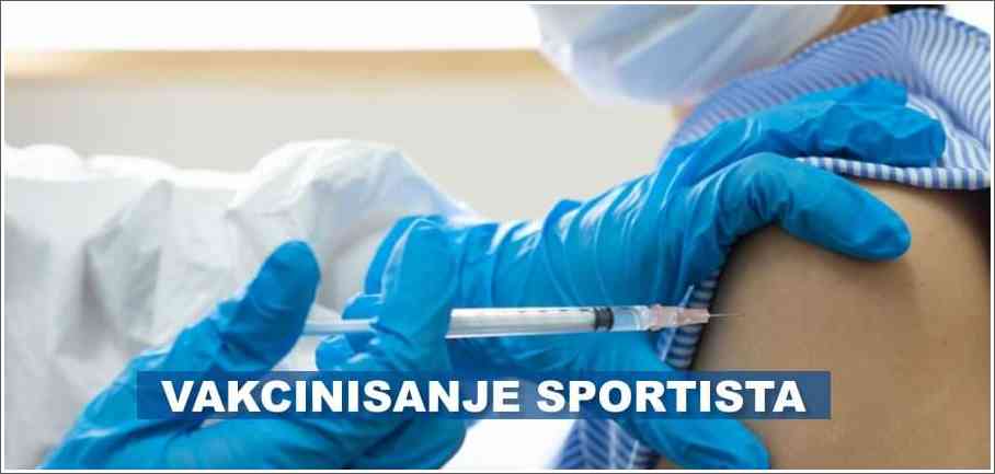 Vakcinisanje sportista Vakcinisanje sportista