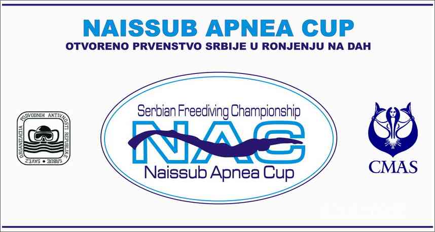 NAISSUB APNEA CUP 2016 - otvoreno prvenstvo Srbije 02. - 03. aprila
